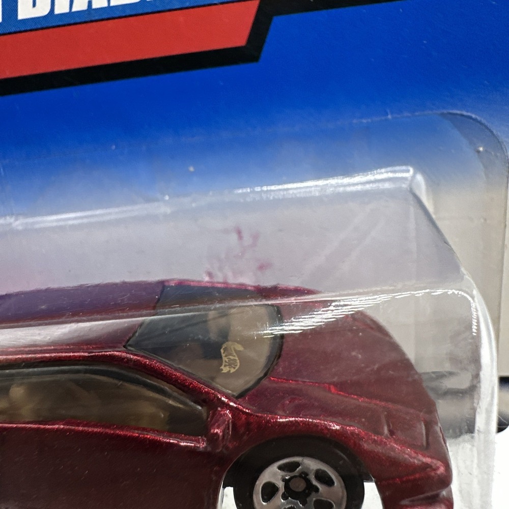 Hot Wheels 1998 Burgundy Red Lamborghini Diablo 5 Spoke Wheels #781 - Picture 12 of 12